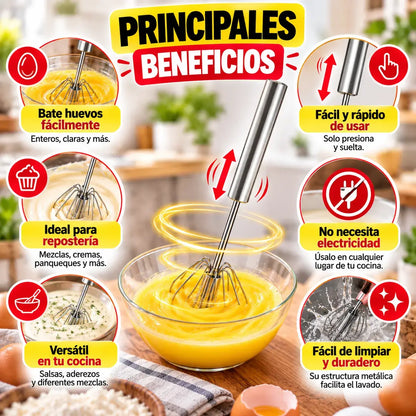 2x1 Batidores Semiautomáticos | Sistema de Presión