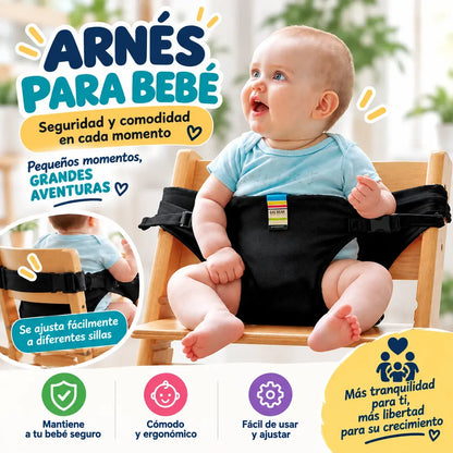 Arnés de Seguridad para Bebé | Sujeción Cómoda y Ajustable