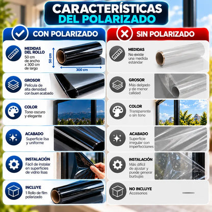 Film Solar para Ventanas | Ayuda a Controlar la Entrada de Luz