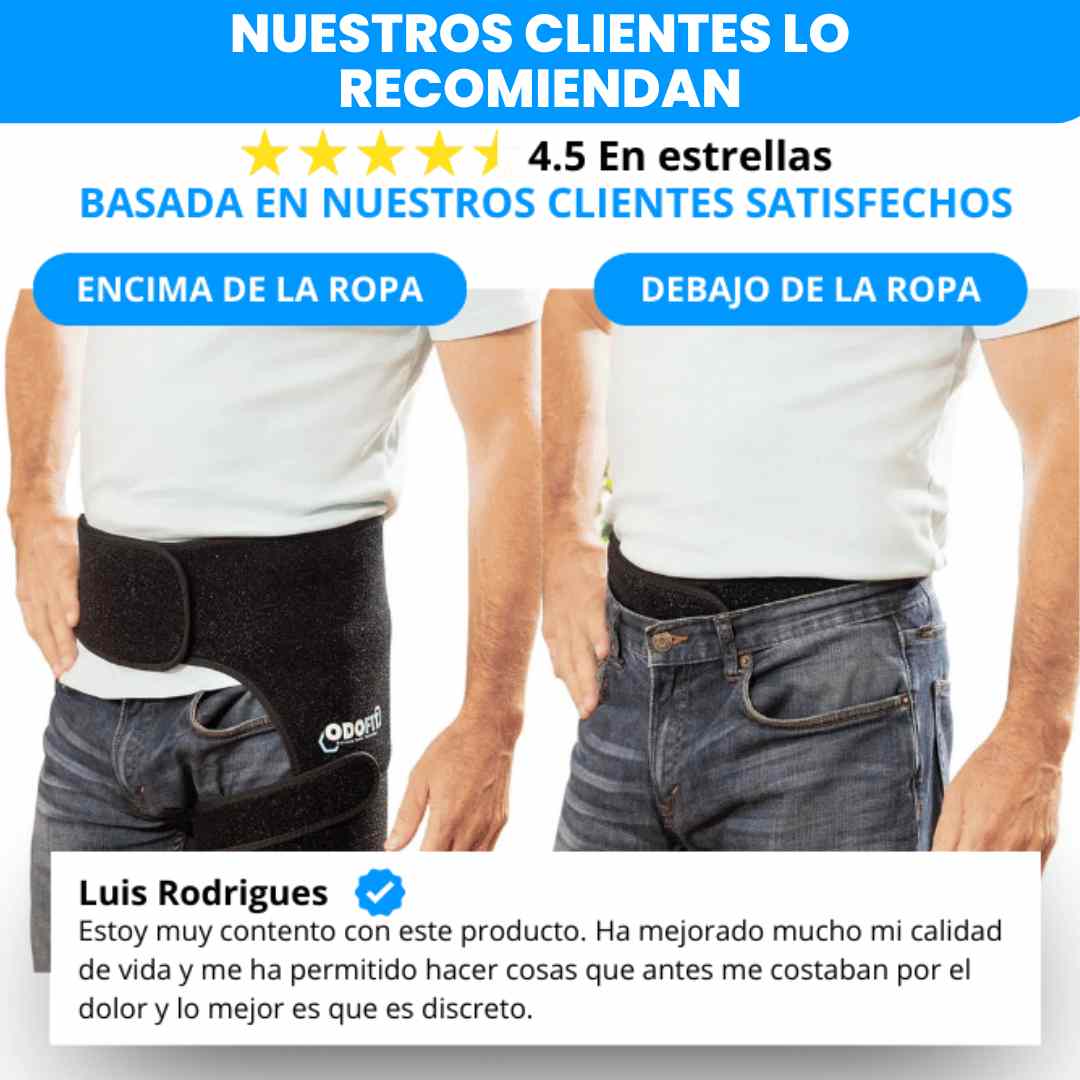MoveFlex® Soporte Ortopédico Cadera & Lumbar Premium