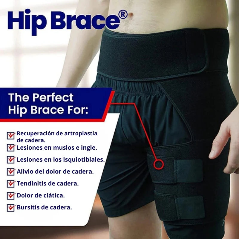 HipBrace® - Soporte ortopédico alivia artritis y nervio ciático