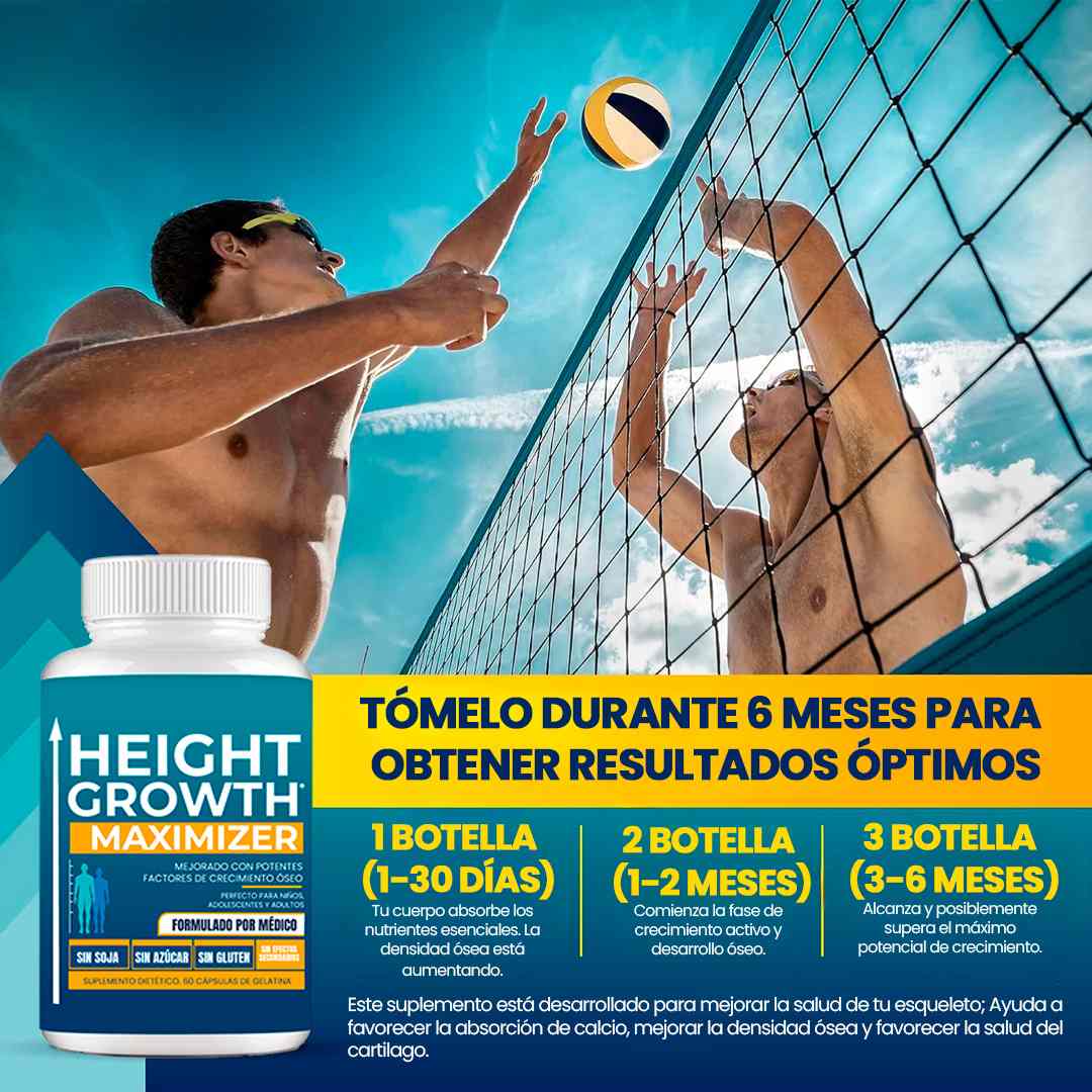 Height growth™ Fórmula para un Crecimiento Óptimo y Saludable