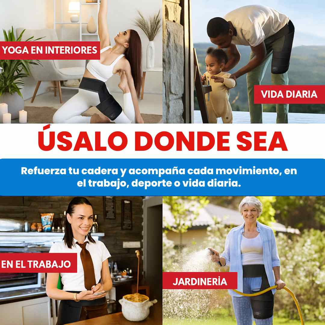 MoveFlex® Soporte Ortopédico Cadera & Lumbar Premium